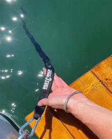 img 2 attached to Top-Quality Marine Boat Anchor Bungee Line - 25' Long, Proudly Made in America
