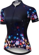 🚴 breathable short sleeve women's cycling jersey shirt logo