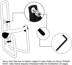 img 1 attached to 🚴 Efficient KLJ Aluminum Alloy Bicycle Frame: Lightweight, Durable, Easy Installation for Road & Mountain Bikes