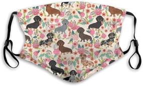 img 4 attached to 🐶 Dachshund Floral Patterns Dachsie: Unleash Your Style with MJZHW