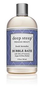 img 1 attached to 🛀 Роскошная 17 унций свежая лаванда - пузырчатая ванна от Deep Steep