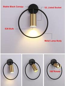 img 2 attached to Modo Lighting Sconces 1 Light Circular