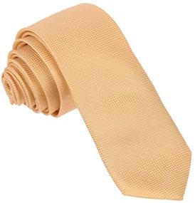 img 4 attached to 👔 Microfiber Necktie for Men's Fashion Checker with Box - Dan Smith