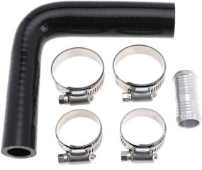 img 4 attached to 🖤 Enhanced Silicone Hose Kit for Ford F150 5.0 V8, 3.7 V6, and 3.5 V6 EcoBoost Engines (2011-2016) Also Suitable for Ford Expedition 3.5 V6 EcoBoost Engine (2015-2017) - Black