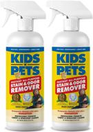 🐶 kids 'n' pets – 27.05 oz instant stain & odor remover (800 ml) – pack of 2 – powerful formula for tough stain & odor removal – including urine odors logo