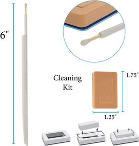 img 1 attached to 💎 Effortless Rhinestone Collection Tool: BeadSmith Magical Pick Up Tool with Clean Kit