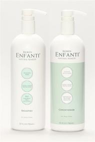 img 1 attached to 🧴 Premium Bioken Enfanti Shampoo & Conditioner: 32 oz Duo Set for All Hair Types