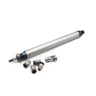 🔧 aluminum pneumatic cylinder connector - optimized for pneumatic hydraulics, pneumatics, and plumbing logo