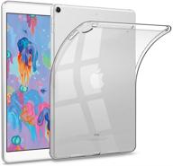 чехол hborna clear для ipad 9.7 (6 поколение 2018/5 поколение 2017) - ультратонкий прозрачный чехол из tpu для apple ipad 9.7 дюйма. логотип