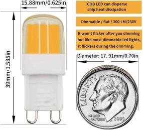 img 3 attached to Transform Your Space with Dimmable Halogen Equivalent Bi Pin Lighting: Brighten Up Any Room!