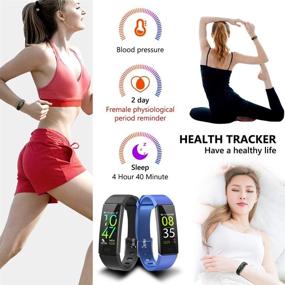 img 1 attached to 🏋️ Mgaolo Fitness Tracker: Advanced IP68 Waterproof Activity Watch with Heart Rate, Blood Pressure, Sleep Monitor & 10 Sport Modes - Perfect for Women, Men, and Kids!