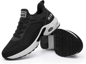 img 1 attached to Women Air Athletic Running Shoes