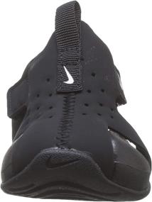 img 3 attached to NIKE Toddler Sunray Protect Black Boys' Shoes : Sandals