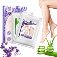 пилинг-носки для удаления мозолей "exfoliating booties peeling calluses nimiah логотип