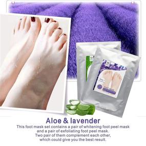 img 3 attached to Пилинг-носки для удаления мозолей "Exfoliating Booties Peeling Calluses Nimiah