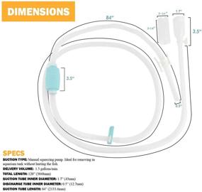 img 3 attached to TERAPUMP Оригинальный очиститель аквариума Siphon