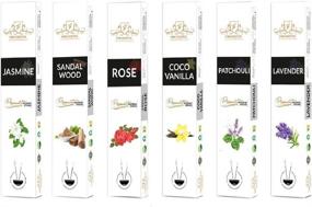 img 4 attached to 🌺 Fine Exotica Incense Sticks Variety Pack: Extra Rich Floral Fragrance Collection - 6 Packs, 20 Sticks Each