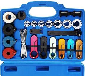 img 4 attached to 🔧 Orion Motor Tech 22pcs Master Quick Disconnect Tool Kit: Essential for Automotive AC, Fuel, and Transmission Lines, Ford Chevy GM Compatible