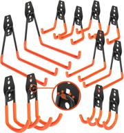 🔧 cofit 12 packs garage hooks: heavy duty steel wall mount storage hooks for tools, bicycles, shovels & more! логотип