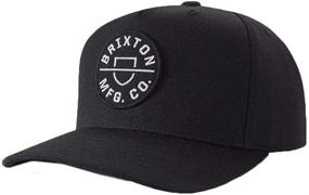 img 1 attached to Brixton Men's Crest C Snapback Cap