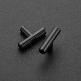 img 3 attached to 🔲 Matte Black Stainless Steel Cabinet Pulls - 10 Pack 2 inch - Stylish Kitchen Drawer Pulls, Cupboard Handles, and Cabinet Handles