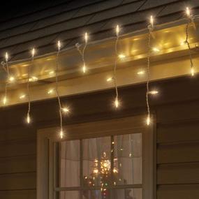 img 1 attached to 🎄 Sylvania LEDVANCE Warm White Icicle Christmas Lights - Enhancing SEO