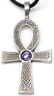 💜 purple lavender swarovski leather pendant women's jewelry for birthday celebration logo