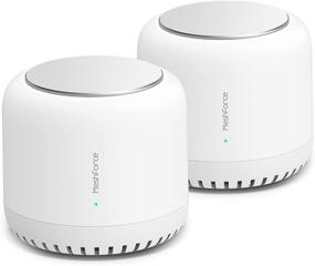 img 4 attached to Meshforce M7 Tri-Band Whole Home Mesh WiFi System (2 Pack)