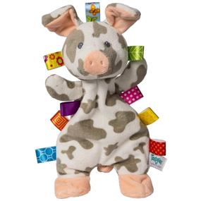 img 4 attached to 🐷 Taggies Patches Pig Lovey Plush Toy: Enhance Your Child's Playtime