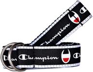 champion unisex cadet belt medium red_o women's accessories and belts logo