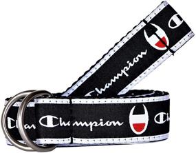 img 2 attached to CHAMPION Unisex Cadet Belt MEDIUM RED_O Women's Accessories and Belts