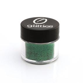 img 3 attached to Emerald Green Fine Glitter Powder (10g Jar) - Ideal for Nail Art, Gel Polish, Acrylic Powder - Solvent Resistant - GLITTIES