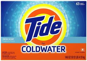 img 1 attached to Tide Coldwater Powder Detergent 63 Load