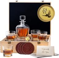 🍷 customizable decanter exquisite anniversary coasters логотип