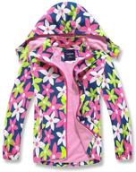 simplee kids boys' hooded jackets: lightweight waterproof coat for 4-11 year olds logo