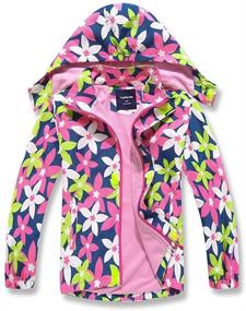 img 4 attached to Simplee Kids Boys' Hooded Jackets: Lightweight Waterproof Coat for 4-11 Year Olds