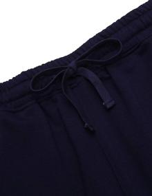 img 2 attached to 🩳 COOFANDY Men's 2 Pack Workout Shorts 7'' Cotton Gym Shorts: Ultimate Fitness Gear with Pockets