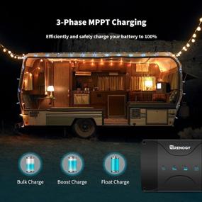 img 2 attached to 🔌 Renogy 12V 50A Multi-Stage Charging DC On-Board Charger with MPPT for Gel, AGM, and Lithium Batteries