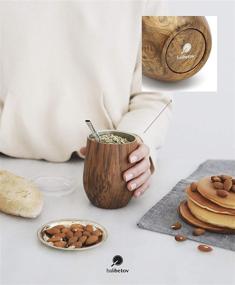 img 2 attached to Enhance Your Yerba Mate Experience 🌿 with the Balibetov Modern Yerba Mate Gourd