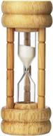 ⏳ vintage style hourglass egg and tea timer for the kitchen - hic 3-minute with sand logo