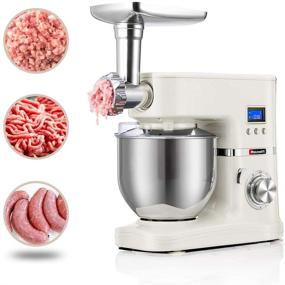 img 4 attached to 🥩 Hauswirt Stand Mixer Meat Grinder Attachment (Grinder Only)