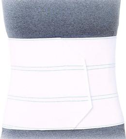 img 2 attached to 🏋️ Superior Braces Premium Abdominal Binder: Ultimate Waist and Back Support, Compression Wrap, Post Surgery (3 Panel - Large/X-Large, 45&#34; - 62&#34;)