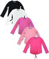 👚 miss popular: trendy sleeve cotton fabric girls' clothing - a must-have for fashionable girls! logo