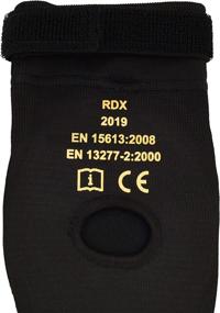 img 2 attached to 🔝 High Performance RDX Pro Elbow Pads - Approved by SATRA, providing maximum protection for Muay Thai, MMA, Kickboxing, Sparring, Martial Arts, Volleyball, Wrestling, Basketball - Adjustable MTB Compression Padded Sleeve for both Men and Women