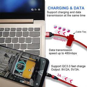 img 1 attached to EndlesShine: The Ultimate Magnetic Charging Cable for All Your Devices