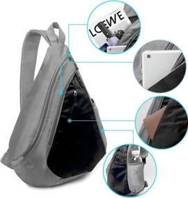img 2 attached to 🎒 Ultimate Companion for Travel: Sling Lightweight Shoulder Travel Backpack