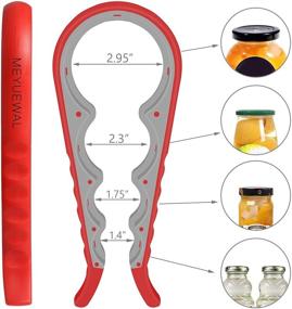 img 3 attached to 🔧 Easy Grip 5-in-1 Jar Opener Set - Perfect for Kids, Elderly, and Arthritis Sufferers