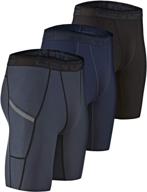 🩲 3-pack of devops men's compression shorts underwear logo
