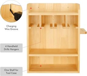 img 1 attached to 🔌 Organizer for Cordless Screwdriver Charging Assembly