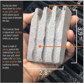 img 1 attached to 🔥 Powerful and Environmentally Friendly Grill Griddle Cleaning Bricks - Remove Grease, Stains, Residues, and Dirt with Ease!